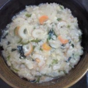 冷蔵庫のお掃除！野菜たっぷりぞうすい